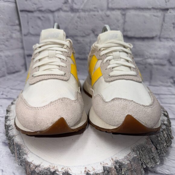 New Balance 237 Suede Sneakers Women’s 7.5 B Sea Salt Egg Yolk WS237QE - Picture 3 of 11